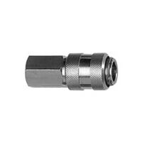 Gyorskioldó csatlakozó NW 7, 8, rozsdamentes acél 1.4305, G 1/4 IG