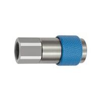Cuplaje de siguranță rotative inconfundabile NW 6, ISO 6150 C, G 1/4 IG, albastru