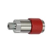 Cuplaje de siguranță rotative inconfundabile NW 6, ISO 6150 C, G 1/4 AG, albastru