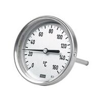 Termometru bimetalic, G 1/2 spate, L=160, Ø 100, 0 °C până la 120 °C