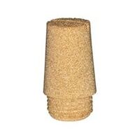 Silencieux en bronze fritté « value line », fendu, G 1/8