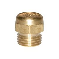 Silencieux Sinterbronce « value line » version plate, G 1/8