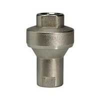 Regulador de presión en línea para aplicaciones de agua/aire comprimido, G 1/4, 2 bar