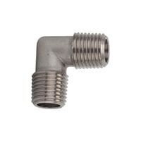 Piesă unghiulară, exterior/exterior, R 1/8, oțel inoxidabil 1.4404