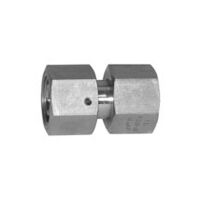 Állítható egyenes csavaros csatlakozó, tömítő kúp, ES, Ø 6 mm, FKM