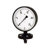 Lemezrugós nyomásmérő, robusztus, G 1/2 radiális alsó, -1/ + 1, 5 bar, Ø 100