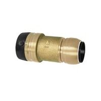 Raccord réducteur, laiton, « sharkbite », 22 mm pour tube extérieur ø 15 mm