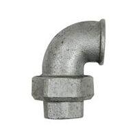 Racord în cot 95, IG/IG, Rp 1/2, fontă neagră