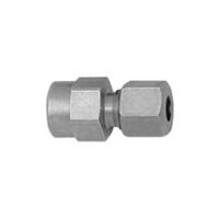 Mano-Anschlussverschraubung G 1/4 innen Rohr-Außen-Ø10, Stahl verzinkt