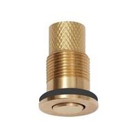 Halvautomatisk afløbsventil