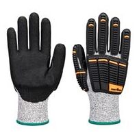 Impact C13 nitrilskumhandske Grå/Sort L