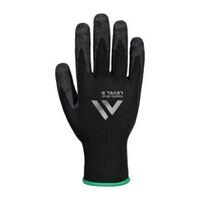 Guantes de látex Needle Stick F10 para manicura, negros, talla XXL