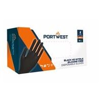 Disp 7 mil Einweghandschuh (100 Stück) Schwarz L