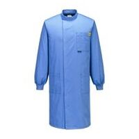Antistatický ESD plášť světle modrý L