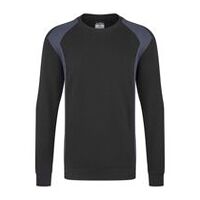 WX2 Eco Sweatshirt Schwarz/Marineblau M