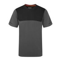 EV4 Leichtes T-Shirt S/S Metallgrau 4XL