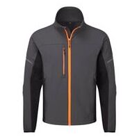 EV4 Stretch pracovní bunda metalově šedá 4XL