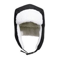 Trapper sapka sherpa béléssel, fekete 0