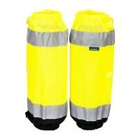 Polainas de alta visibilidad contrastadas amarillo/negro 0