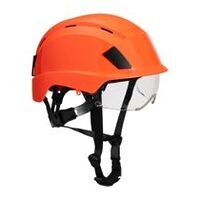 Casco con visera integrada Naranja 0