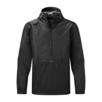 Csomagolható kabát, fekete, L méret