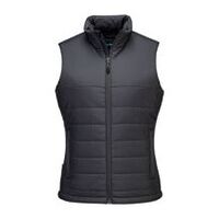 Profesionální dámská izolovaná vesta kovově šedá L