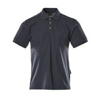 Polo-Shirt mit Brusttasche CROSSOVER Borneo, Unisex, Marine, Größe 2XL
