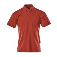 Tricou polo cu buzunar la piept CROSSOVER Borneo, Unisex, Roşu, Mărime 2XL