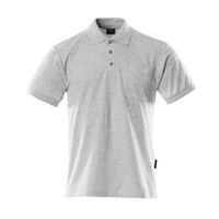 Tricou polo cu buzunar la piept CROSSOVER Borneo, Unisex, Gri-măturat, Mărime 2XL