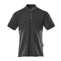 Polo-Shirt mit Brusttasche CROSSOVER Borneo, Unisex, Schwarzblau, Größe 2XL