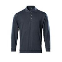 Hanorac polo CROSSOVER Trinidad, Unisex, Negru-albastru, Mărime 3XL