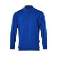 Hanorac polo CROSSOVER Trinidad, Unisex, albastru de cereale, Mărime 2XL