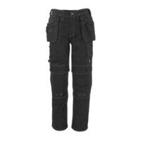 Broek met hangende zakken HARDWEAR Atlanta, Unisex, Zwart, Maat 76C46