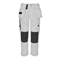 Trousers with hanging pockets HARDWEAR Ronda, Unisex, White, Size 76C46