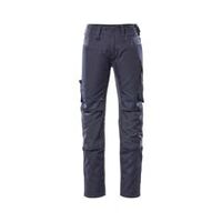 Kalhoty s kapsami na kolenou UNIQUE Mannheim, Unisex, Černomodrá, Velikost 82C48