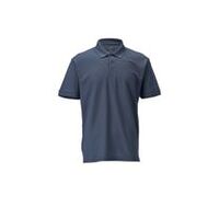 Polo-Shirt CROSSOVER Grenoble, Unisex, Steinblau, Größe 2XL