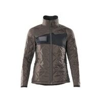 Termojakke ACCELERATE, Dame, Mørk antracit/sort, Størrelse 2XL