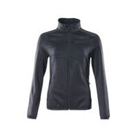 Pulover din fleece cu fermoar ACCELERATE, Femei, Negru-albastru, Mărime 2XL