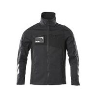 Kabát, Stretch betétek munkakabát, Férfi, Fekete, Méret 2XL