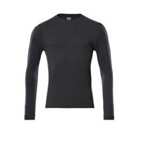 T-Shirt, Long-sleeved CROSSOVER, Unisex, Black, Size 2XL