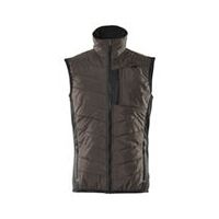 Vesta termică UNIQUE, Unisex, Antracit închis/Negru, Mărime 2XL