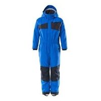 Schneeanzug für Kinder ACCELERATE, Kinder, Azurblau/Schwarzblau, Größe 104