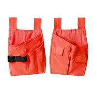 Hängetaschen COMPLETE, Unisex, Hi-vis Rot, Größe ONE