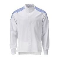 ULTIMATE STRETCH munkakabát, Fehér/Azúrkék, Méret 2XL