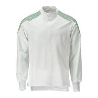 ULTIMATE STRETCH munkakabát, Fehér/Fűzöld, Méret 2XL