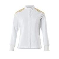 ULTIMATE STRETCH munkakabát, Női, Fehér/CurrySárga, Méret 2XL