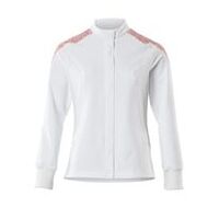 ULTIMATE STRETCH munkakabát, Női, Fehér/forgalmi piros, Méret 2XL