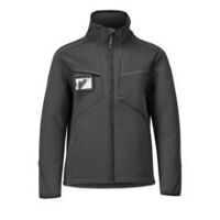Softshell-jakke, moderne pasform, Sort, Størrelse 2XL