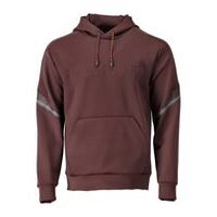 Fleece hooded sweatshirt with MASCOT logo Hooded sweatshirt, bordeaux, Size L