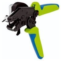 Tang til skæring og afisolering af polymer fiberoptisk kabel System MOST, med sikkerhedsskæreanordning